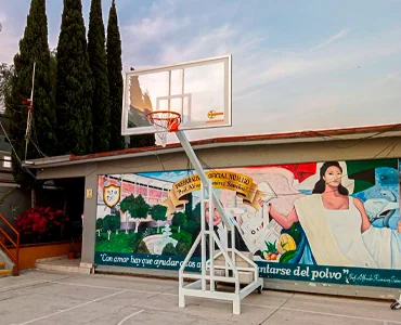 sistema movil smb 1500 de basquetbol