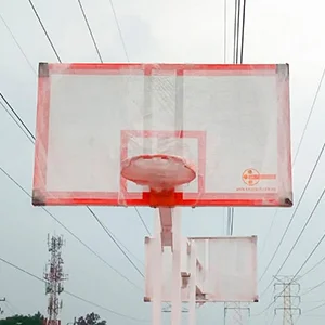 tablero de basquetbol de acero