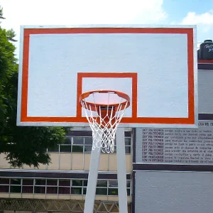 tablero de basquetbol de fibra de vidrio