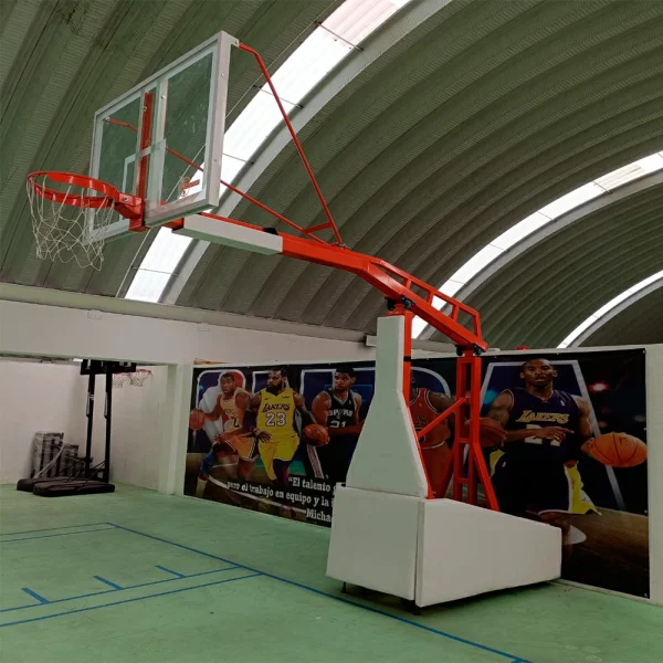 Sistema móvil de basquetbol de competición
