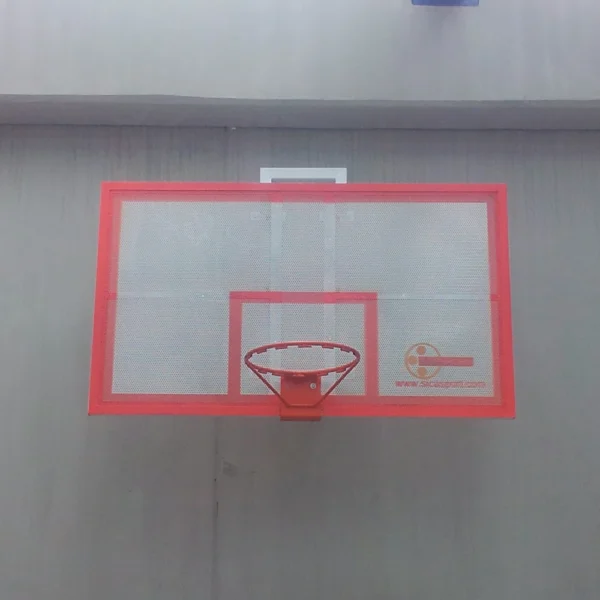 Tablero de acero de basquetbol