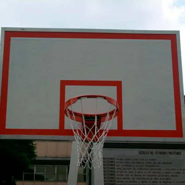 Tablero de básquetbol de fibra de vidrio