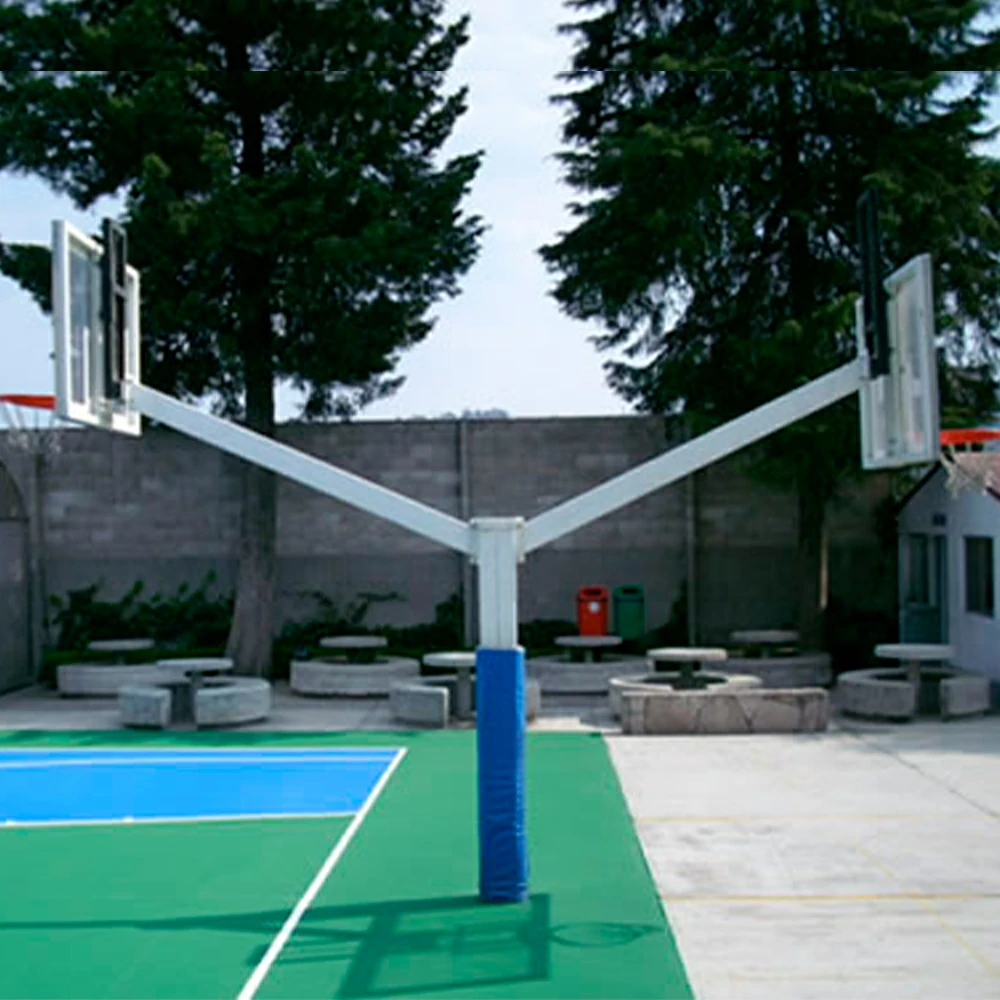 Sistema fijo doble de basquetbol