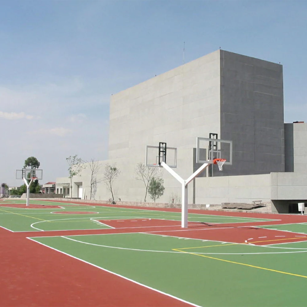 Sistema fijo doble de basquetbol