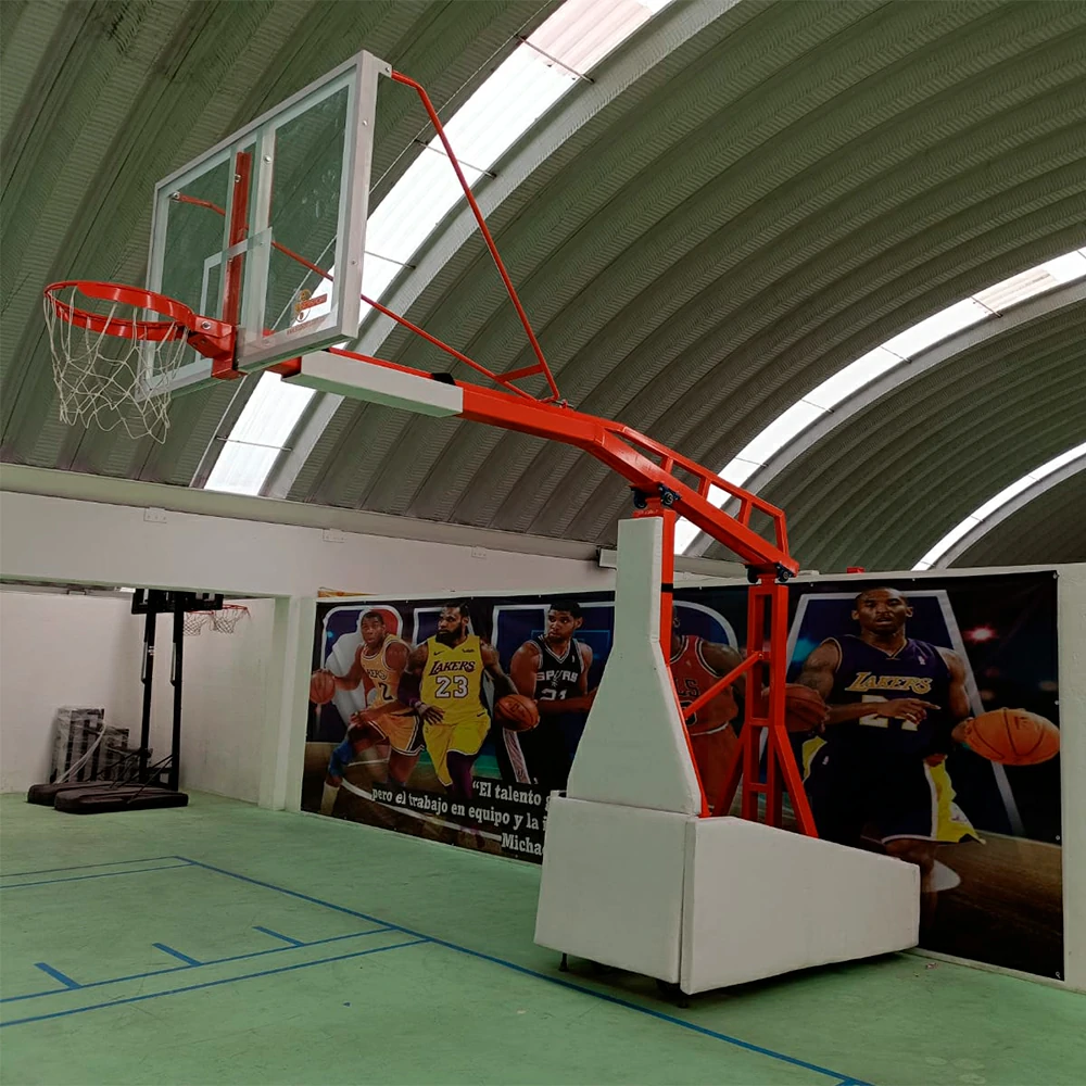 Sistema móvil de basquetbol de competición