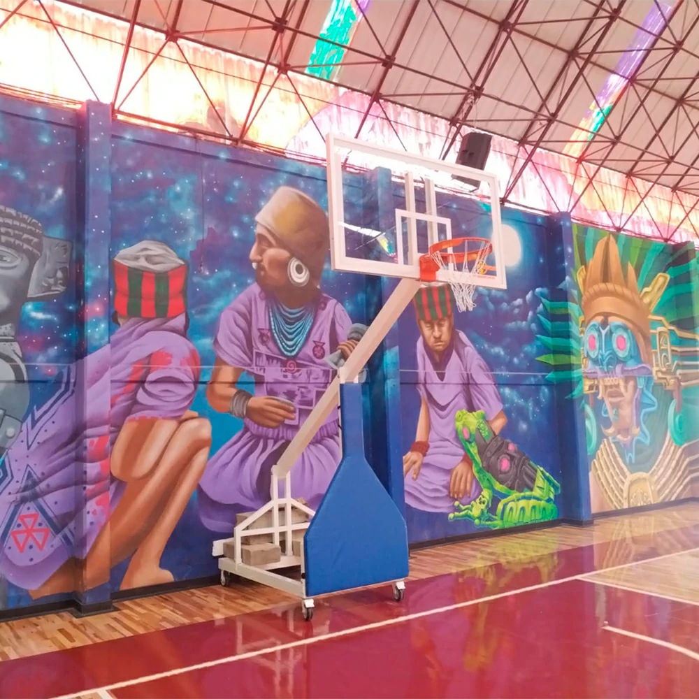 Sistema móvil de básquetbol SMB 1500