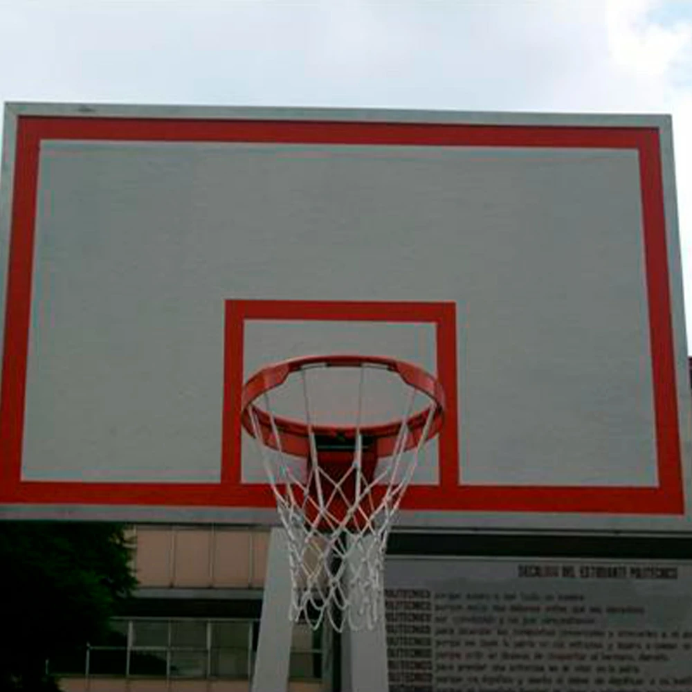 Tablero de básquetbol de fibra de vidrio