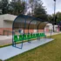 Banca para jugadores de futbol