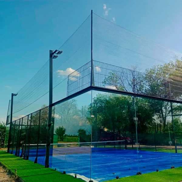 Construcción de cancha de pádel