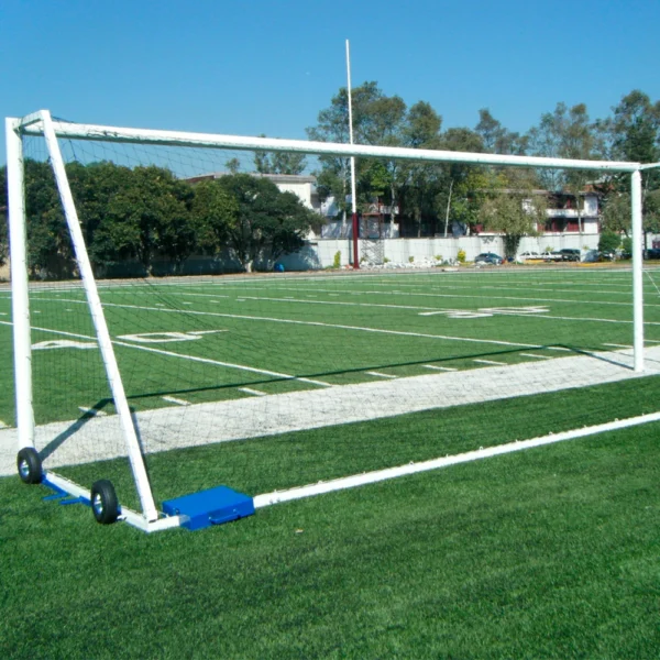 Portería de futbol trasladable