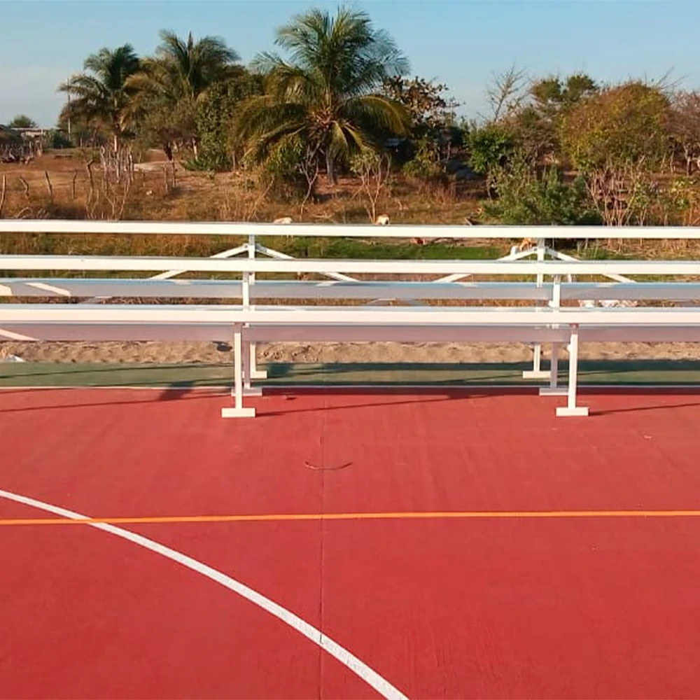 Gradas móviles de aluminio