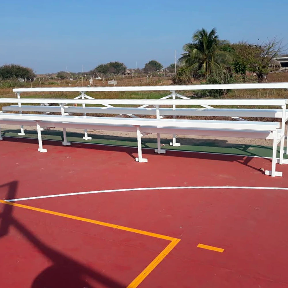 Gradas móviles de aluminio