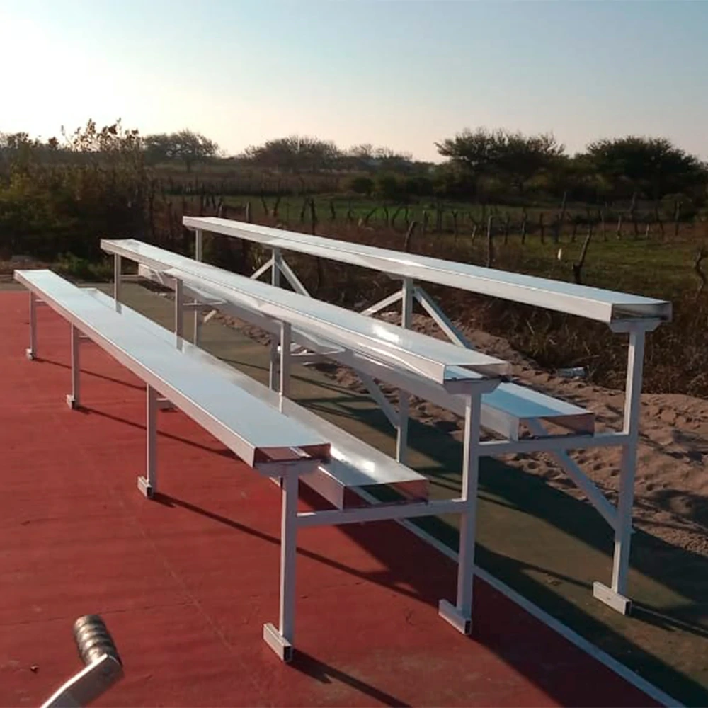 Gradas móviles de aluminio
