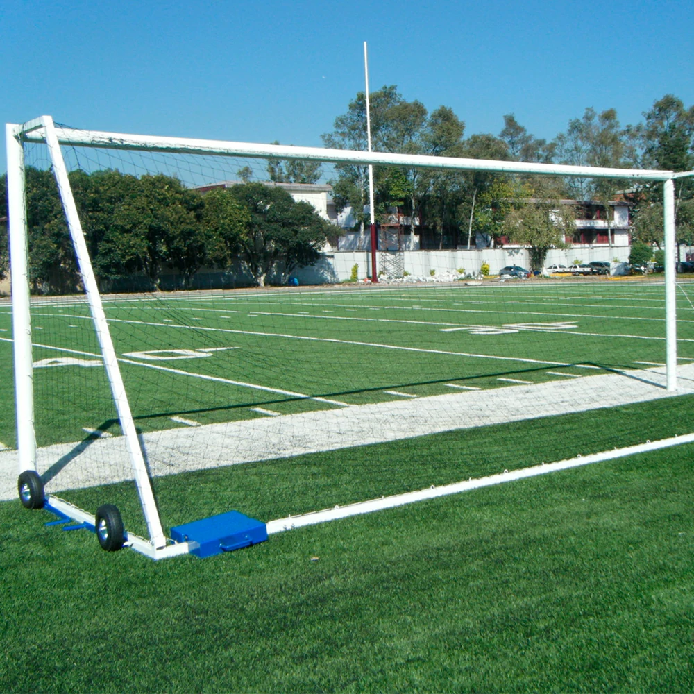 Portería de futbol trasladable
