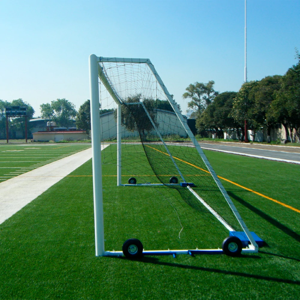 Portería de futbol trasladable