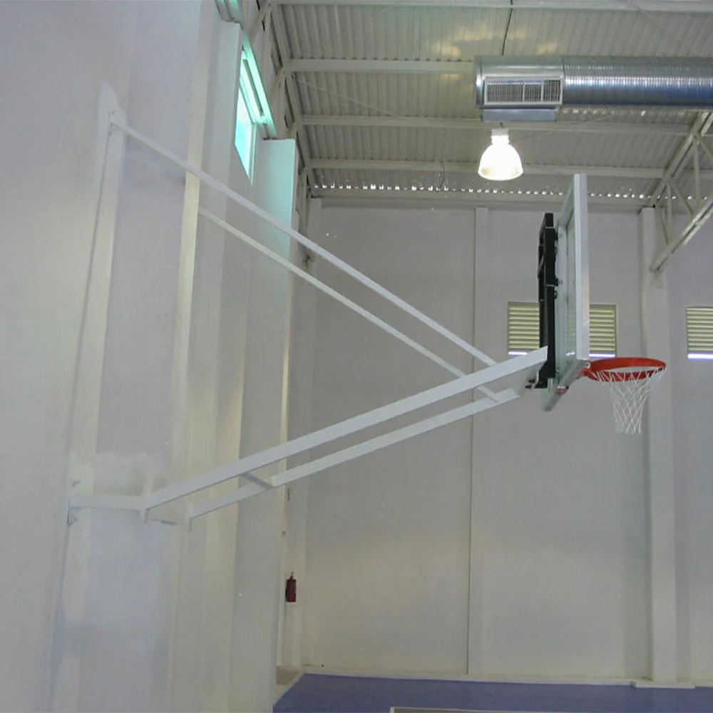Tablero empotrado a la pared de basquetbol