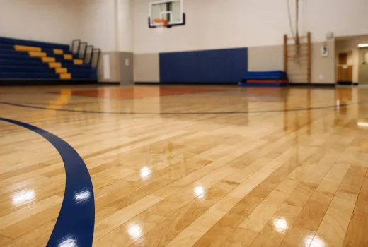 Duela deportiva para gimnasio escolar