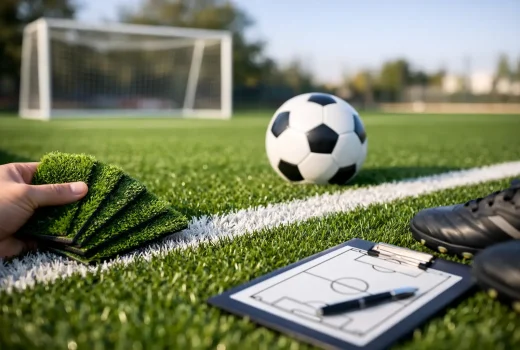 Pasto sintetico para cancha de futbol: cómo elegir