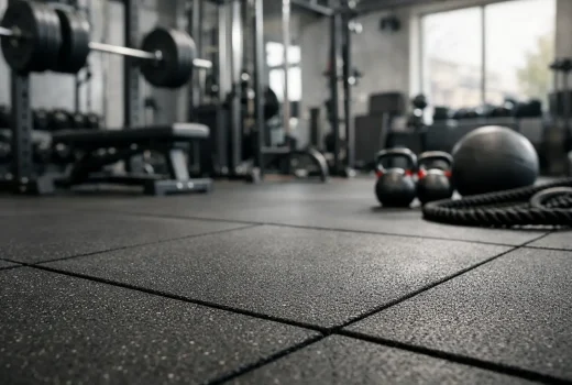 Piso para gimnasio de alto impacto: cómo elegir