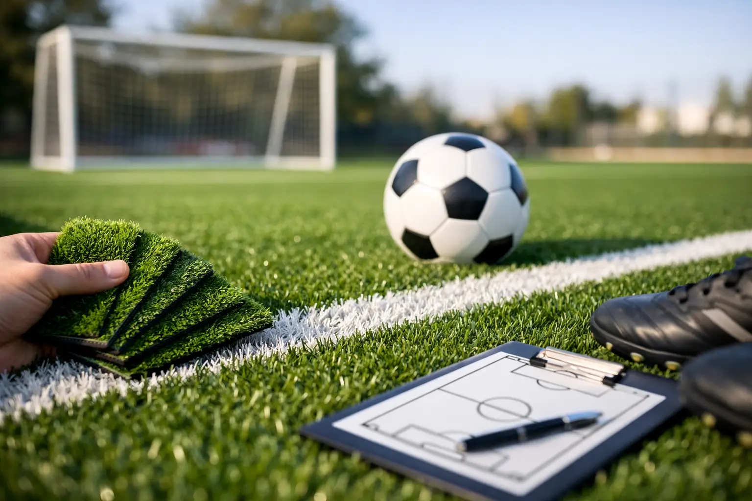 Pasto sintetico para cancha de futbol: cómo elegir
