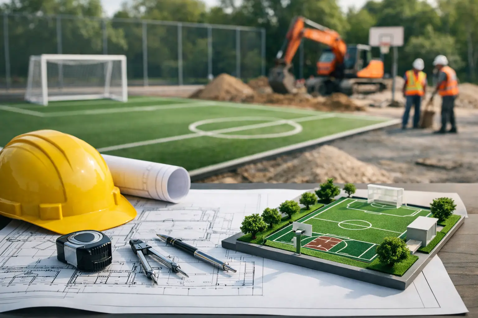 Requisitos para construir áreas deportivas