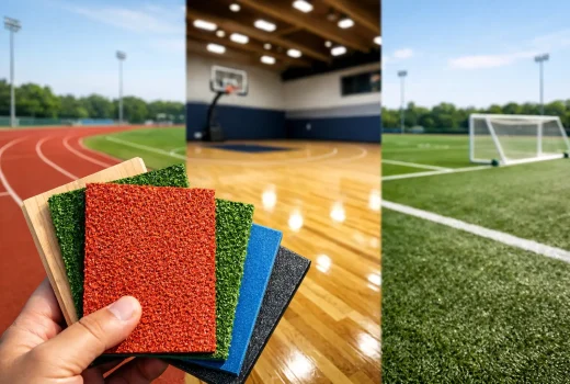 Cómo elegir superficies deportivas profesionales