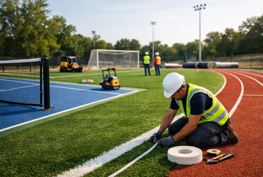 Instalación de canchas deportivas certificadas