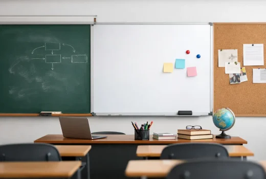 ¿Qué tablero necesita una preparatoria escolar?