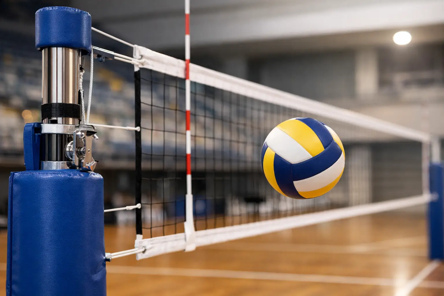 Postes de voleibol con medidas oficiales