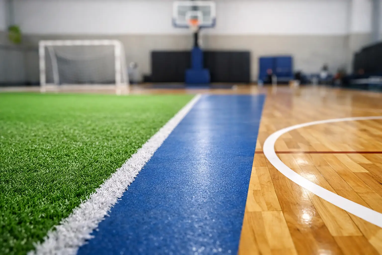 ¿Qué piso deportivo dura más en una cancha?