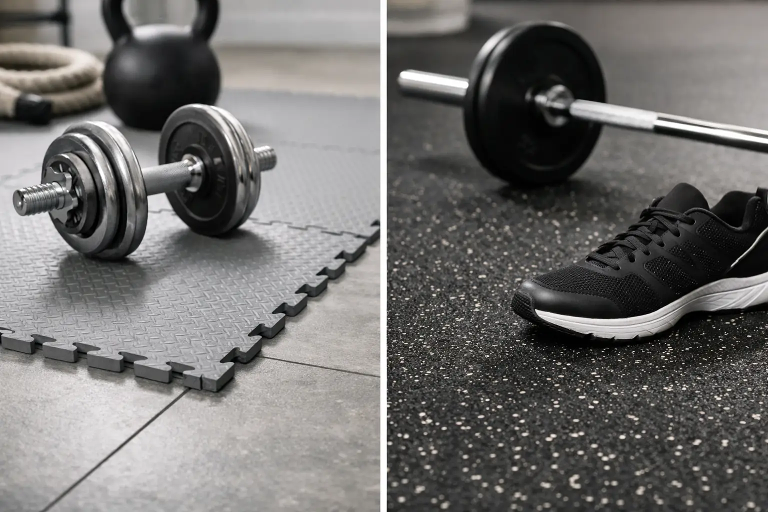 Piso modular versus caucho deportivo: cuál elegir